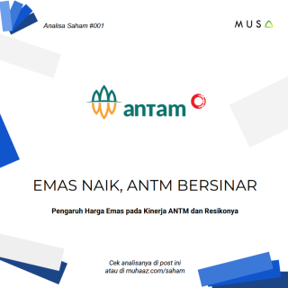 Pengaruh Harga Emas pada Kinerja ANTM dan Resikonya