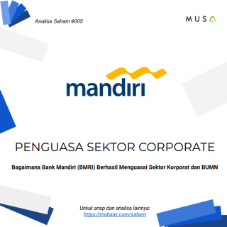 Bagaimana Bank Mandiri (BMRI) Berhasil Menguasai Sektor Korporat dan BUMN
