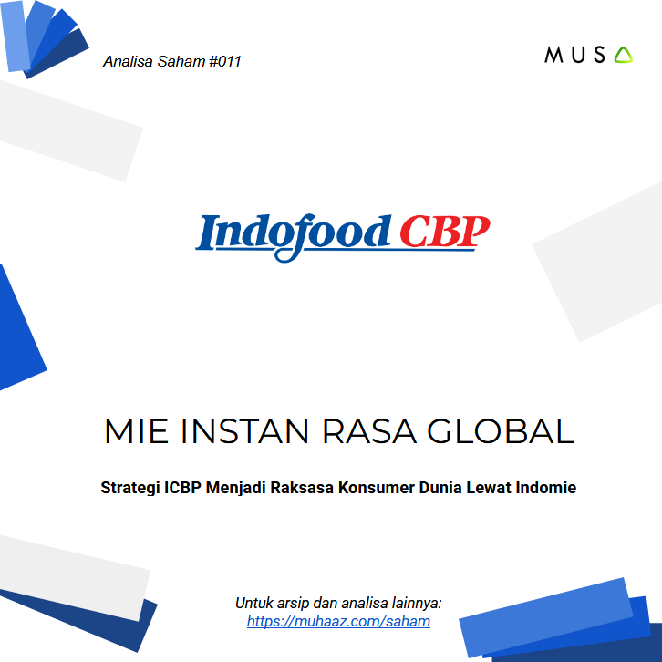 Strategi ICBP Menjadi Raksasa Konsumer Dunia lewat Indomie